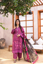 Viscous Embroidered Suit PR-464B