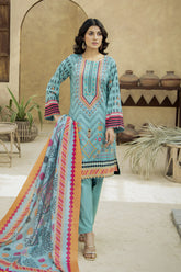 Printed Lawn 3Piece 438-B