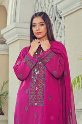 Embroidered Karandi 3Piece MP-418A