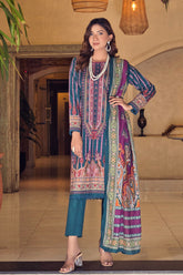 Unstitched Khaddar 3-Piece