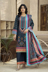 Printed Lawn 3Piece 438-A