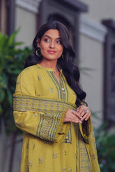 Embroidered Karandi 3Piece MP-416B