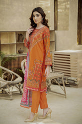Printed Lawn 3Piece 436-B