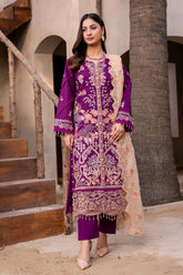 Lawn Embroidered Dress PR-420B