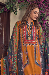 Unstitched Khaddar 3-Piece