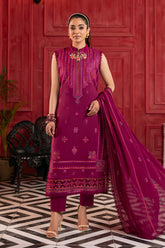 Swiss Embroidered Suit PR-409