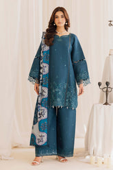Cotray Embroidered 3Piece 595-A