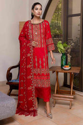 Embroidered Lawn 3PC PR-205B