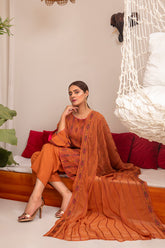 Embroidered Winter Karandi 87B