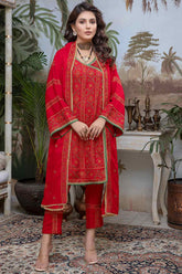 Embroidered Karandi 3PC PK-226