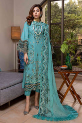 Embroidered Lawn 3PC PR-206B
