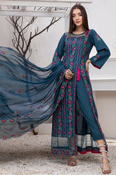 Embroidered Lawn PR-25 Zinc