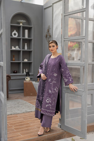 Marina Embroidered Suit PR-469