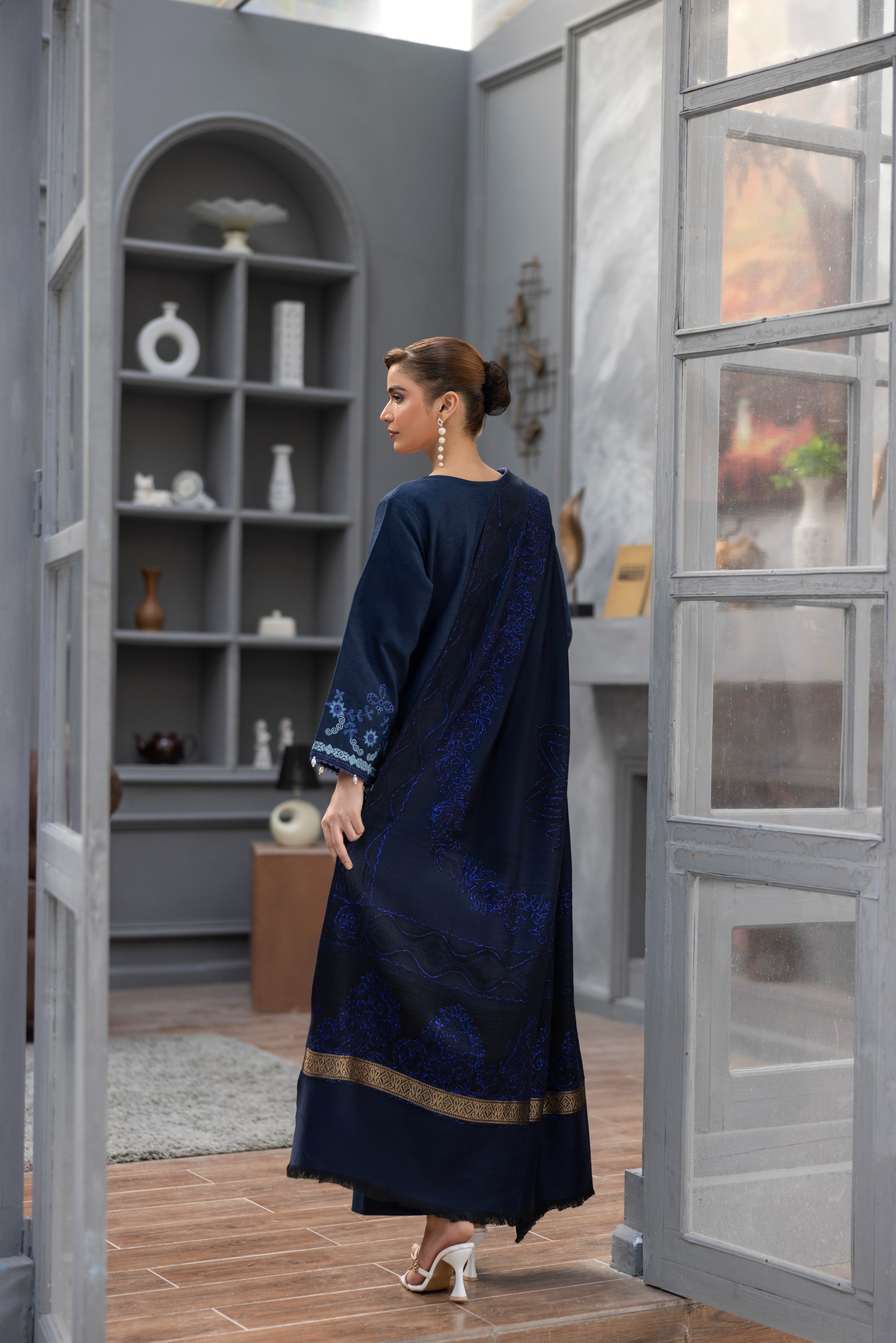 Marina Embroidered Suit PR-470