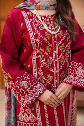 Viscous Embroidered Suit PR-465A