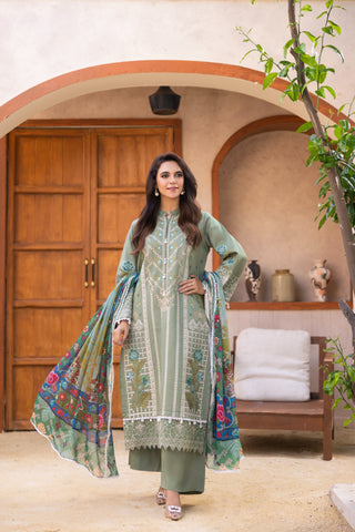 Viscous Embroidered Suit PR-465B