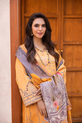 Viscous Embroidered Suit PR-464A