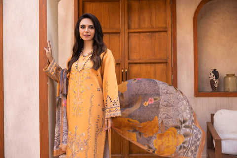 Viscous Embroidered Suit PR-464A