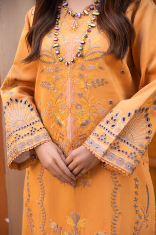 Viscous Embroidered Suit PR-464A