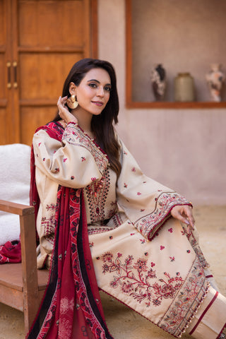 Viscous Embroidered Suit PR-466A