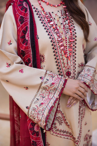 Viscous Embroidered Suit PR-466A
