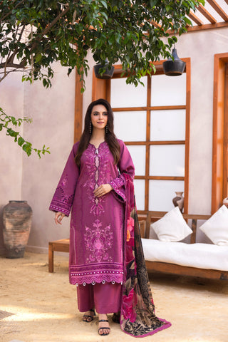 Viscous Embroidered Suit PR-464B