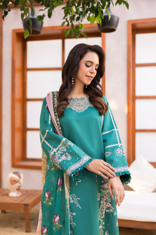 Viscous Embroidered Suit PR-462A