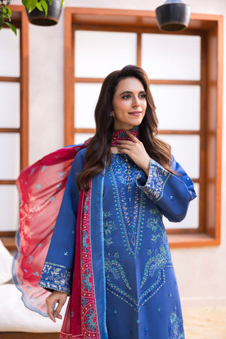 Viscous Embroidered Suit PR-466B