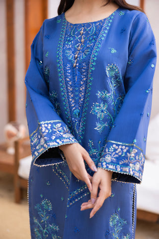 Viscous Embroidered Suit PR-466B