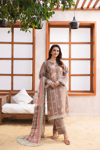 Viscous Embroidered Suit PR-463B
