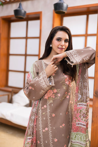 Viscous Embroidered Suit PR-463B
