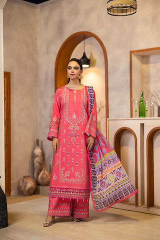 Viscous Embroidered Suit PR-468B