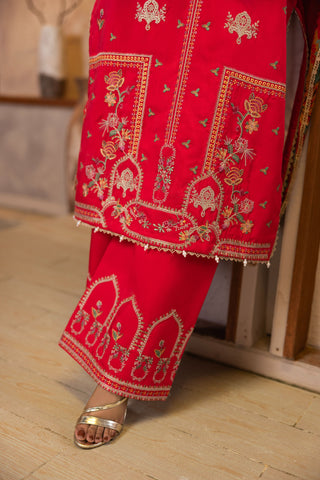 Viscous Embroidered Suit PR-467A