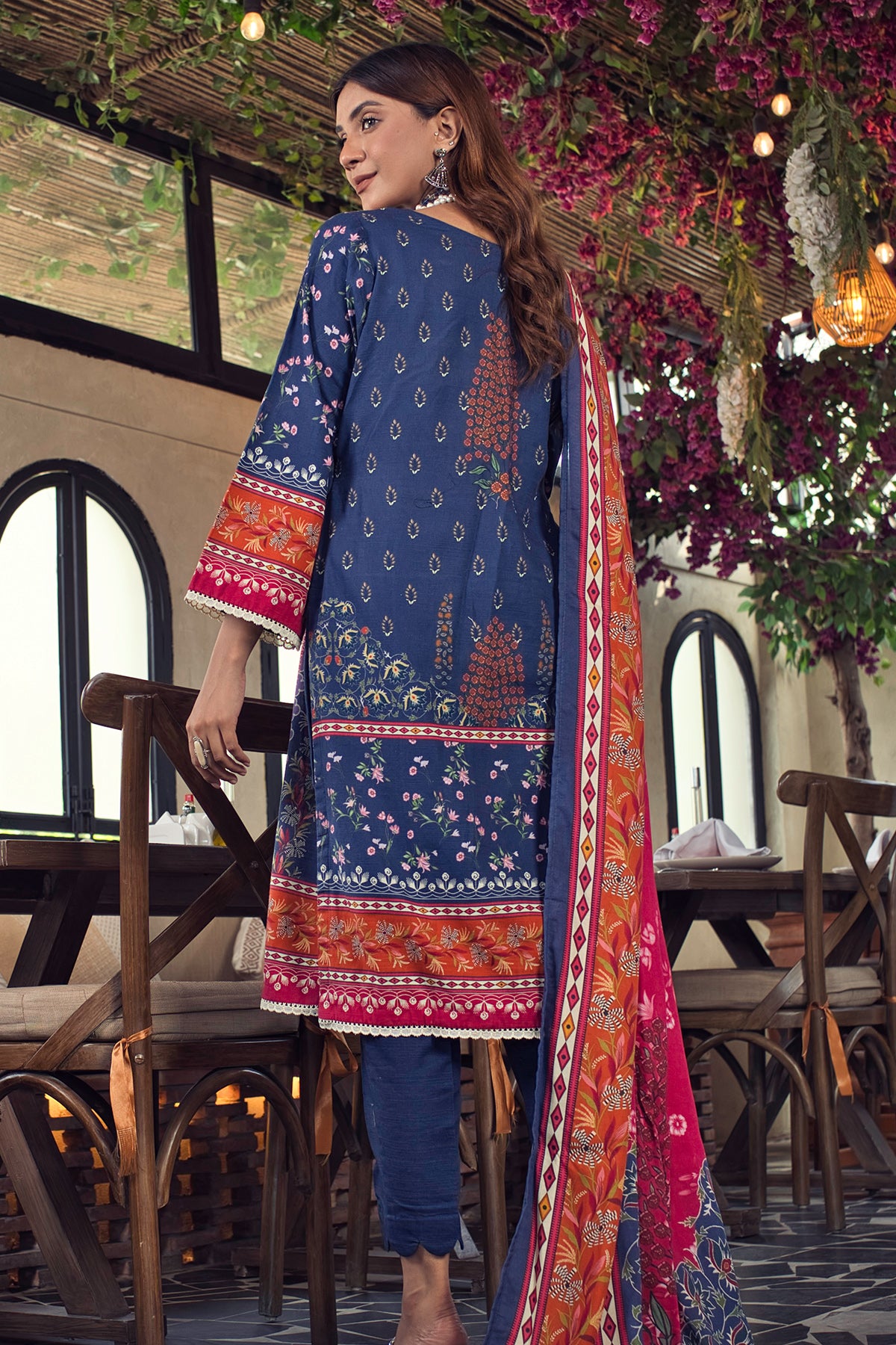 Unstitched Khaddar 3-Piece