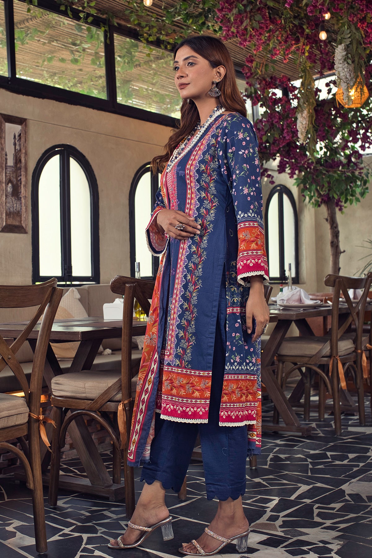 Unstitched Khaddar 3-Piece