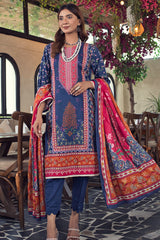 Unstitched Khaddar 3-Piece