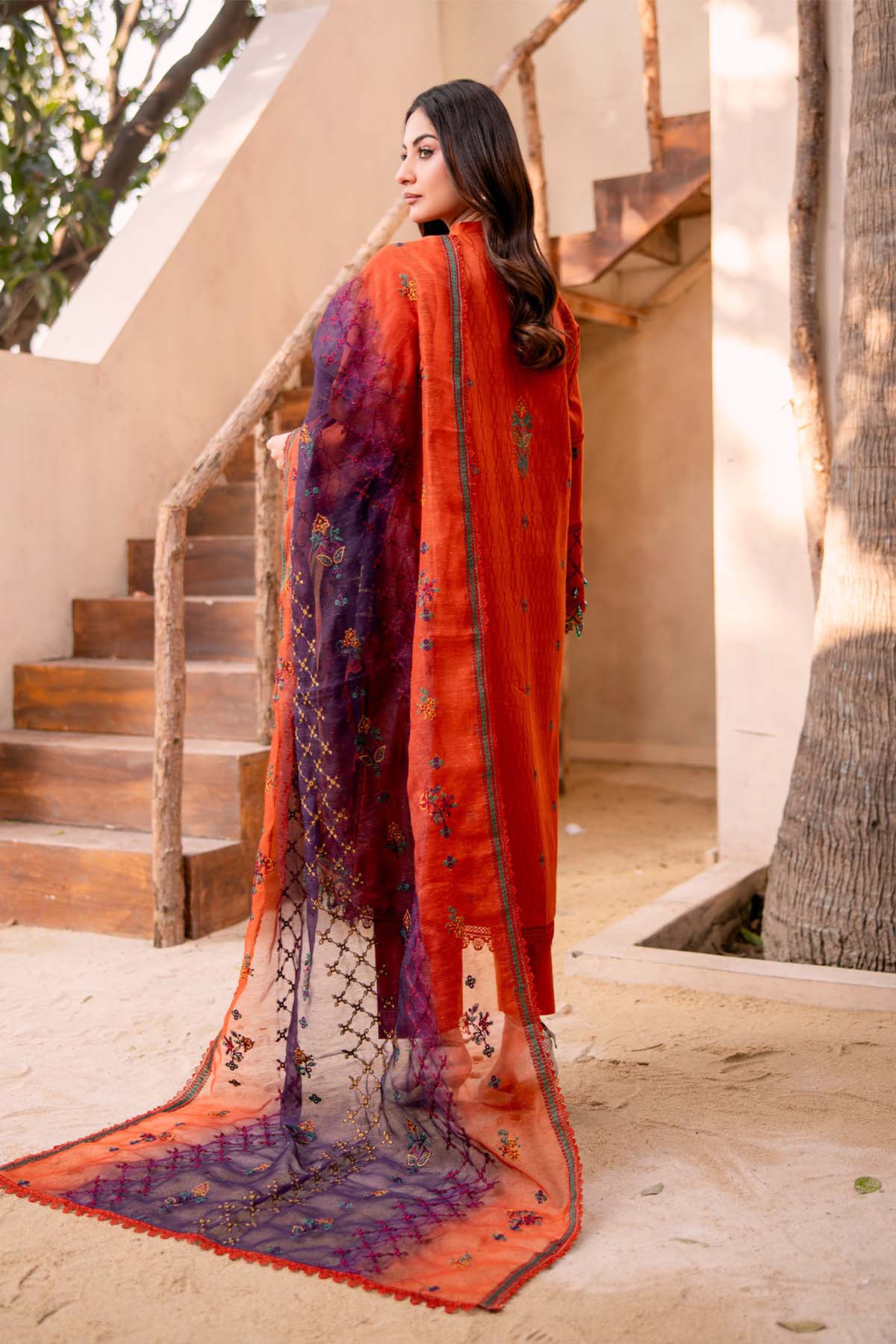 Lawn Embroidered Dress PR-422B