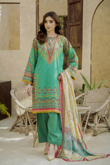 Printed Lawn 3Piece 436-A
