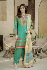 Printed Lawn 3Piece 436-A