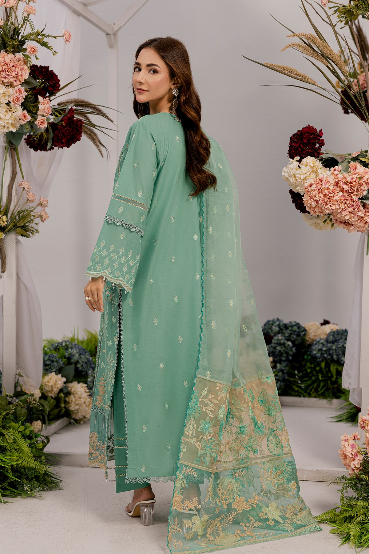 KHAAS Embroidered 3PC PR 357 B