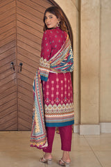 Unstitched Khaddar 3-Piece