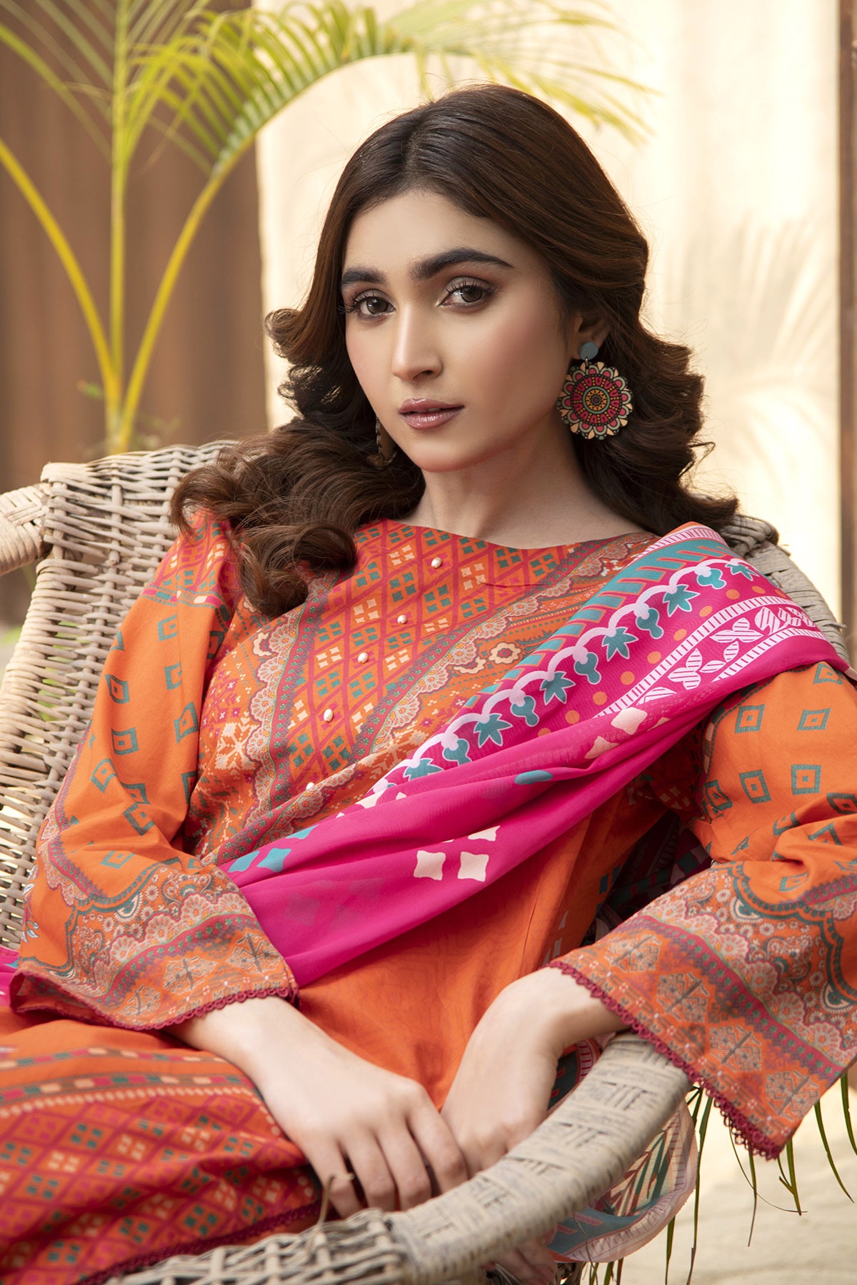 Printed Lawn 3Piece 436-B