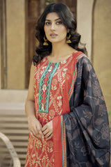 Printed Lawn 3Piece 437-A