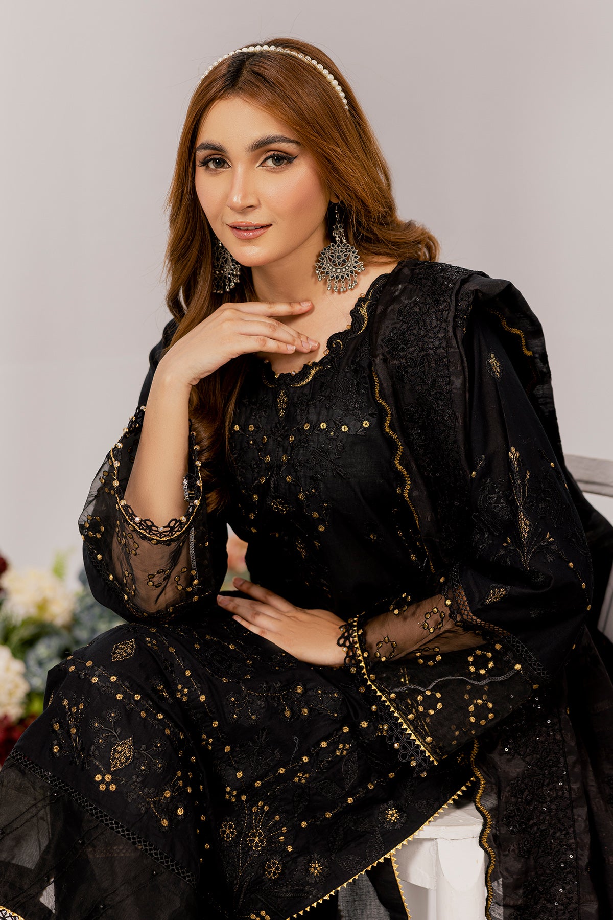 KHAAS Embroidered 3PC PR 359 A