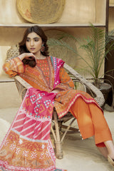 Printed Lawn 3Piece 436-B