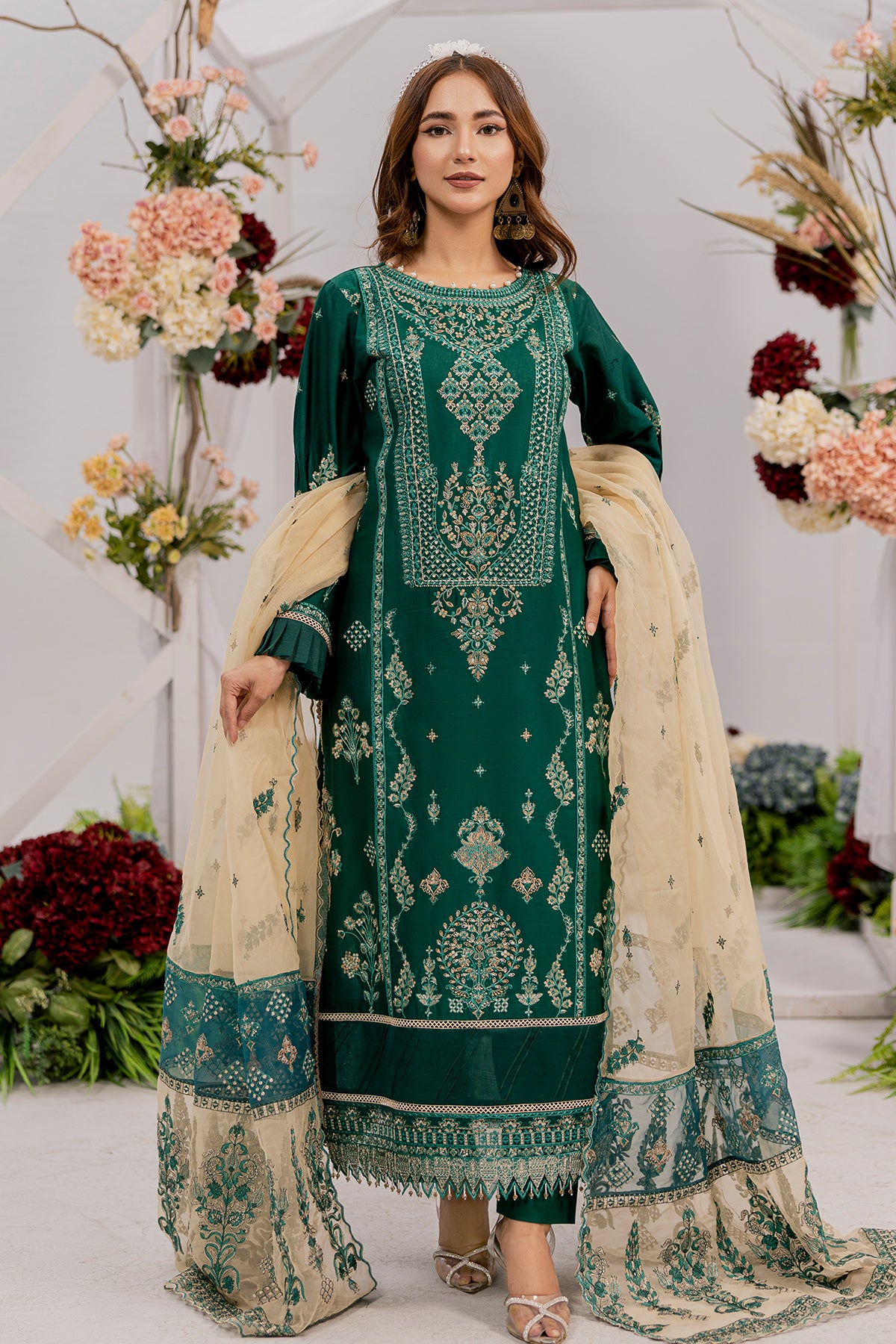 KHAAS Embroidered 3PC PR 361 A