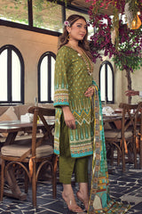 Unstitched Khaddar 3-Piece