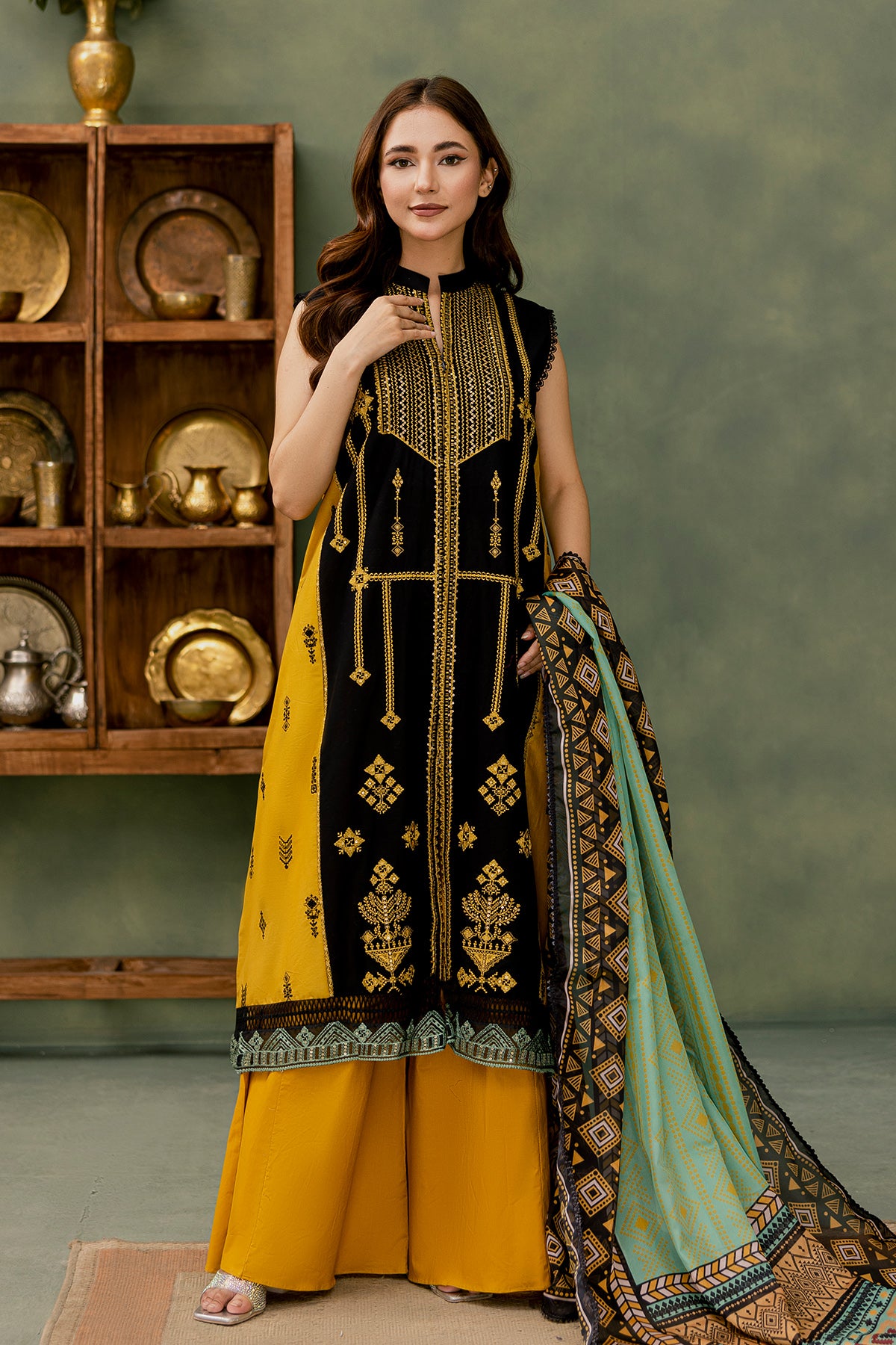 KHAAS Embroidered 3PC PR 362 A