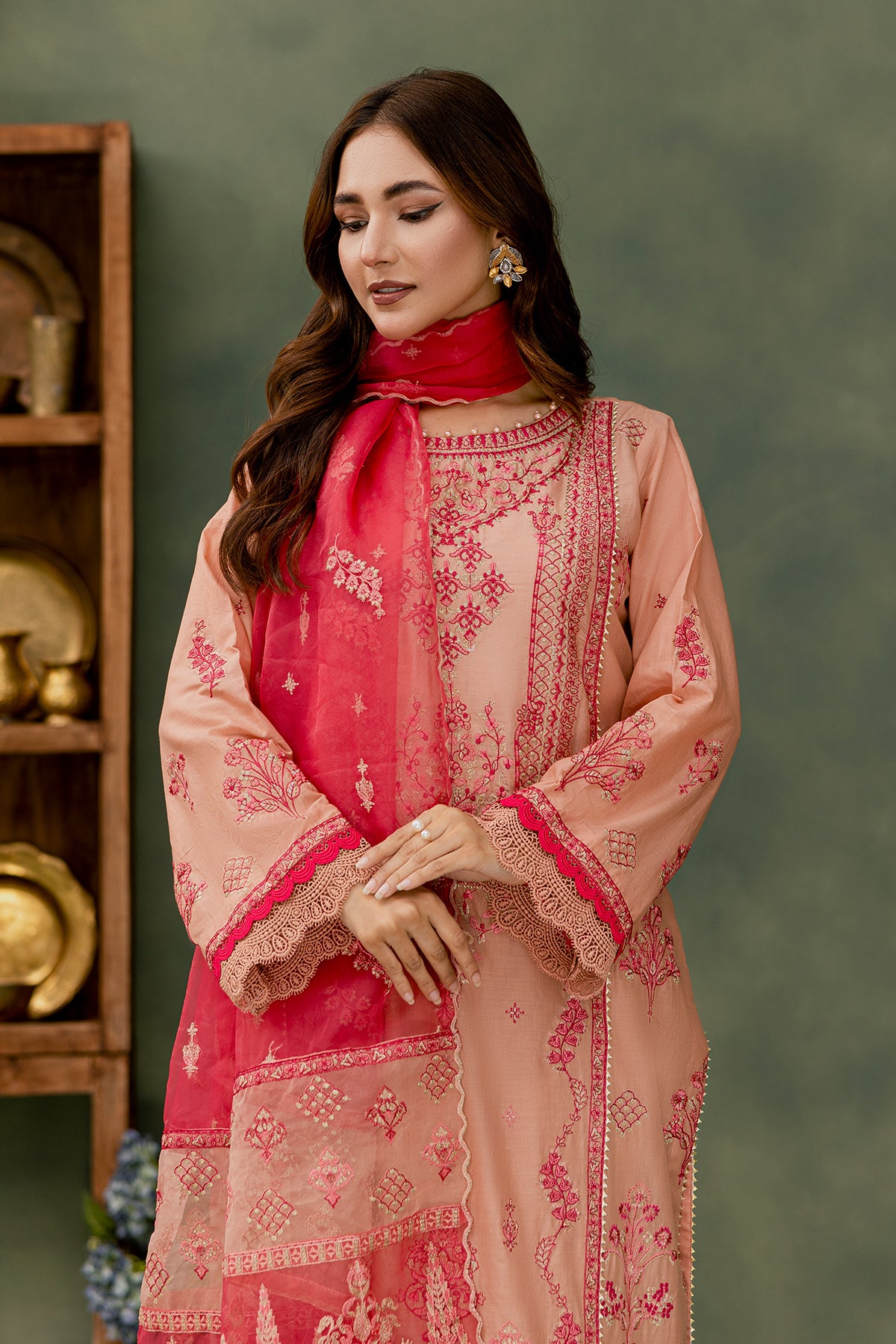 KHAAS Embroidered 3PC PR 361 B