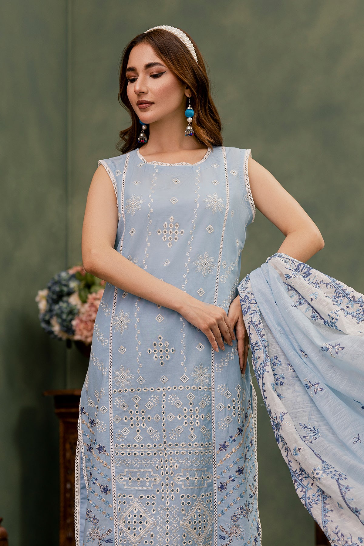 KHAAS Embroidered 3PC PR 360 B